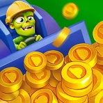 放置ゲームゾンビ鉱夫: タップゲーム(Idle Miner) icon