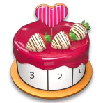 Cake Coloring 3D icon