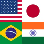 Bandeiras: Países do Mundo icon