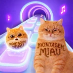 Jumping Cat: Kpop-Musikspiel icon