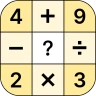 Mathematik-Puzzles - Crossmath icon