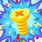 Screw Out 3D: Nut Sort Jam icon
