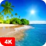 Hintergrundbilder mit Ozean 4K icon