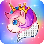 ピクセルカラーリング-ナンバーごとに色を塗る icon
