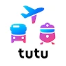 Flights, railways, hotels icon
