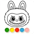 Gioco da colorare labubu icon