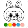 Gioco da colorare labubu icon