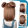 Hairstyles for short hair icon
