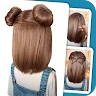 Hairstyles for short hair icon