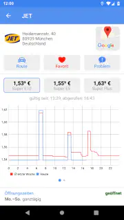 1-2-3 Tanken - Benzinpreise screenshot 3