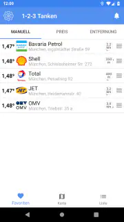 1-2-3 Tanken - Benzinpreise screenshot 5