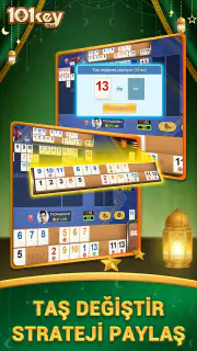 101 Okey Yalla - Canlı & Sesli screenshot 1