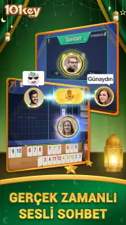 101 Okey Yalla - Canlı & Sesli screenshot 2