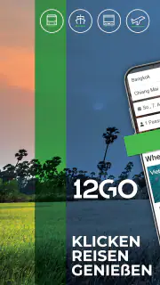12Go Zug, Bus, Fähre, Flug screenshot 1