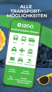 12Go Zug, Bus, Fähre, Flug screenshot 3