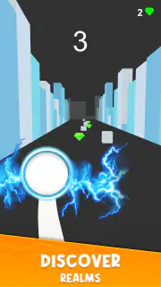 3D Ball Catch Up - Racing Ball screenshot 2