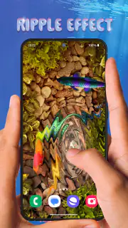 3D Fish Tank Live Wallpaper screenshot 2