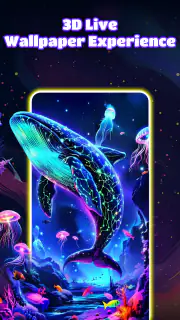 3D Live Wallpaper: 4D & 4K screenshot 3