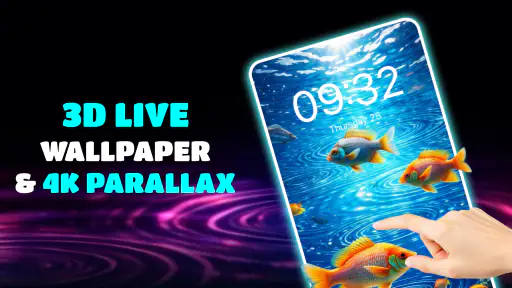 3D Live Wallpaper: 4D & 4K screenshot 7