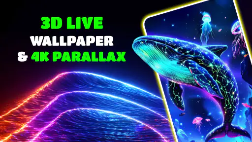 3D Live Wallpaper: 4D & 4K screenshot 8