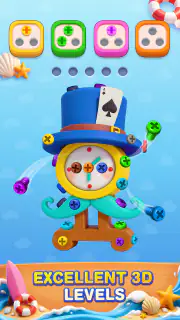 3D Screw Out: Bolt Sort Master screenshot 6