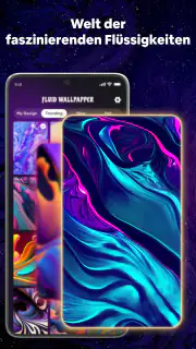 4D Wallpaper: Fluid Simulation screenshot 2