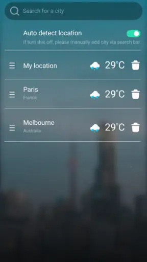 9Weather: Wettervorhersage screenshot