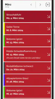 AbfallApp Landkreis Aurich screenshot 2