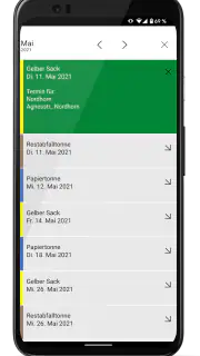 Abfallapp Landkreis Grafschaft screenshot 2