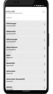 Abfallapp Landkreis Grafschaft screenshot 4