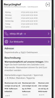 Abfallapp MKK screenshot 3