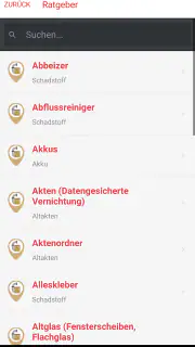 abfallApp Oberhausen screenshot 4