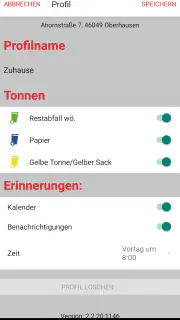 abfallApp Oberhausen screenshot 6