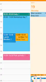 aCalendar - dein Kalender screenshot 2