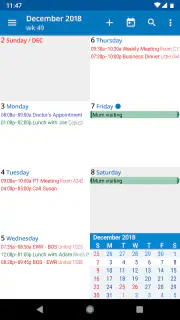 aCalendar - dein Kalender screenshot 5
