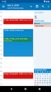 aCalendar+ Kalender & Tasks screenshot 2