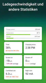 Accu​Battery - Akku & Batterie screenshot 4