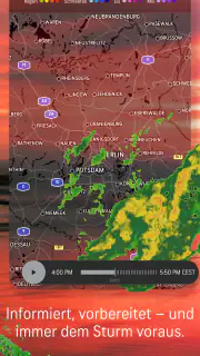 AccuWeather: Wetterradar screenshot 2