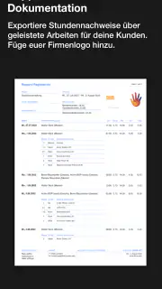 Achim App Arbeitszeiterfassung screenshot 7