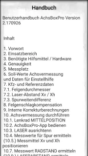 AchsBoxPro Achsvermessung screenshot 8