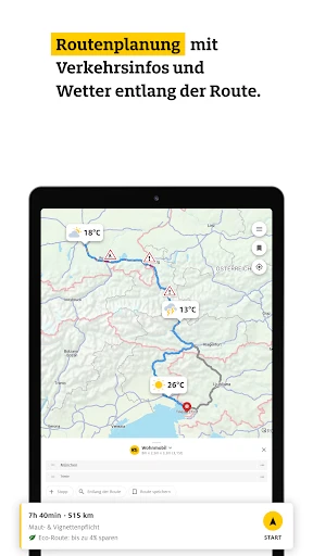 ADAC Drive: Tanken Laden Route screenshot