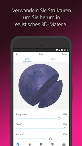 Adobe Capture: Tool für Ps, Ai screenshot
