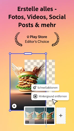 Adobe Express: KI Foto, Video screenshot