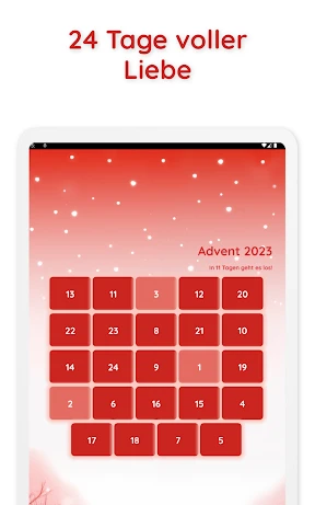 Adventskalender für Paare screenshot