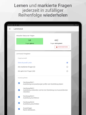 AEVO-Held Prüfungsvorbereitung screenshot
