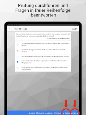 AEVO-Held Prüfungsvorbereitung screenshot