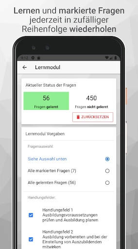 AEVO-Held Prüfungsvorbereitung screenshot