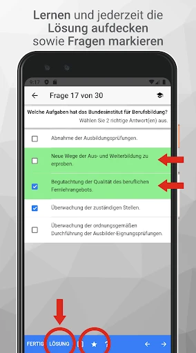 AEVO-Held Prüfungsvorbereitung screenshot