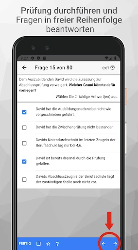 AEVO-Held Prüfungsvorbereitung screenshot