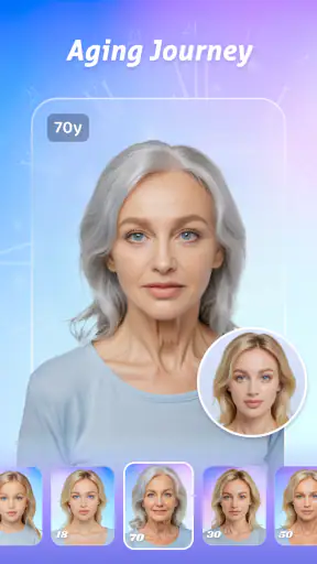 AgeCam: Gesichts Alterungs App screenshot